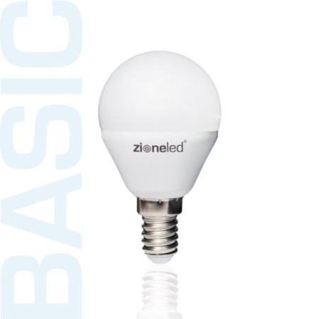 Esférica E14 6W led 6000k