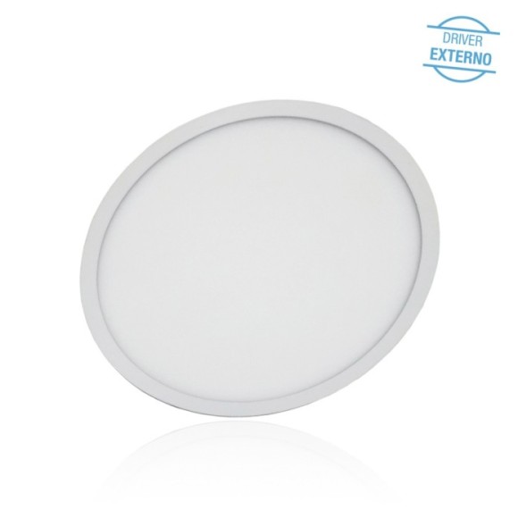 Panel extraplano redondo 22W led