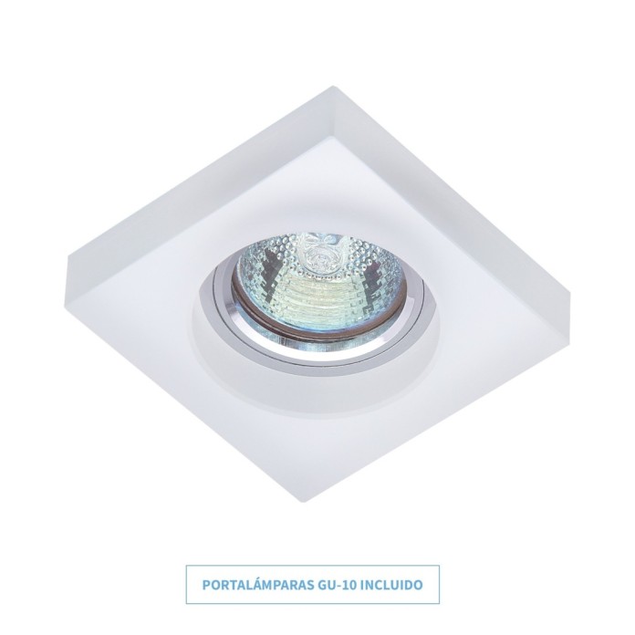 Empotrable cuadrado fijo