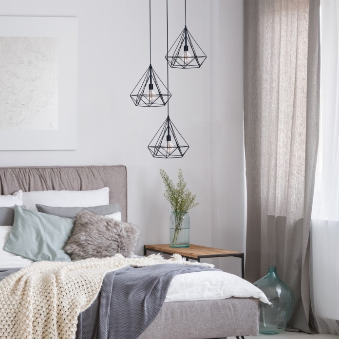 Lámpara colgante3xE27