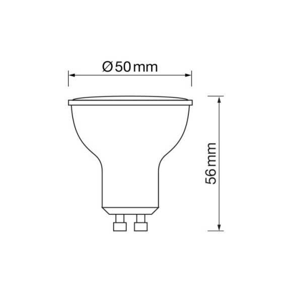GU10 CCT 4,5-6,5-8W led