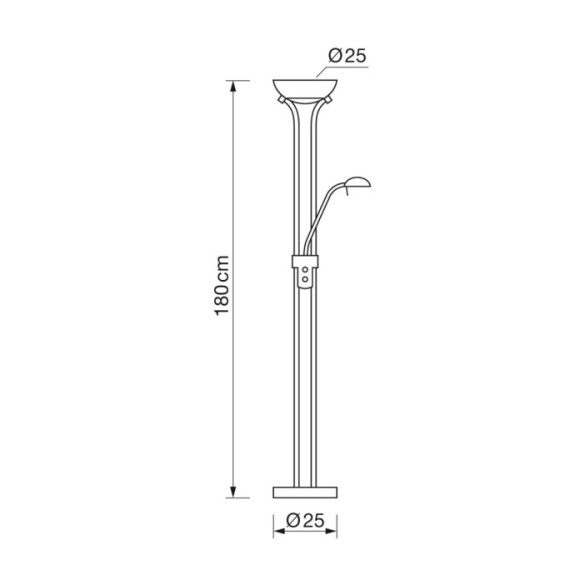 Pie de salón Ragnar