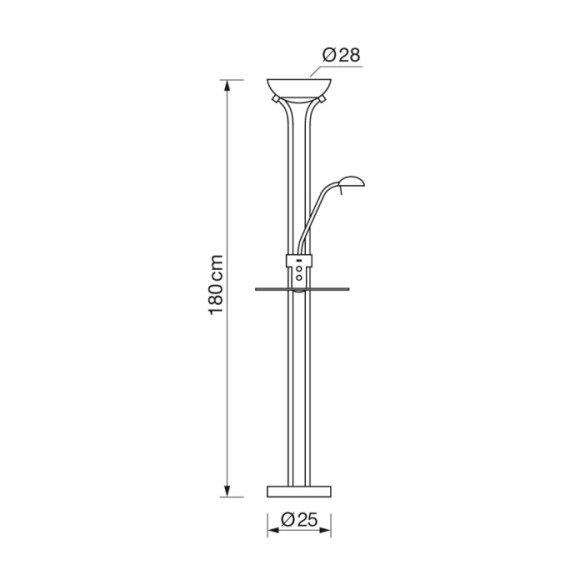 Pie de salón Cersei