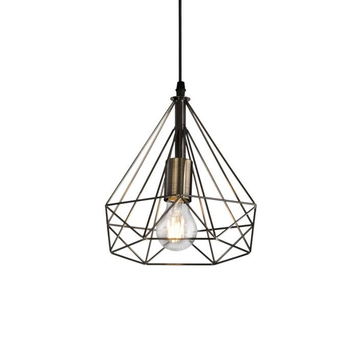 Lámpara colgante1xE27