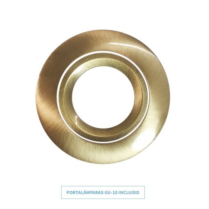 Empotrable redondo basculante