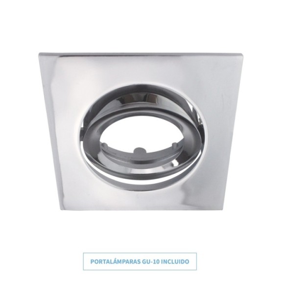 Empotrable cuadrado basculante