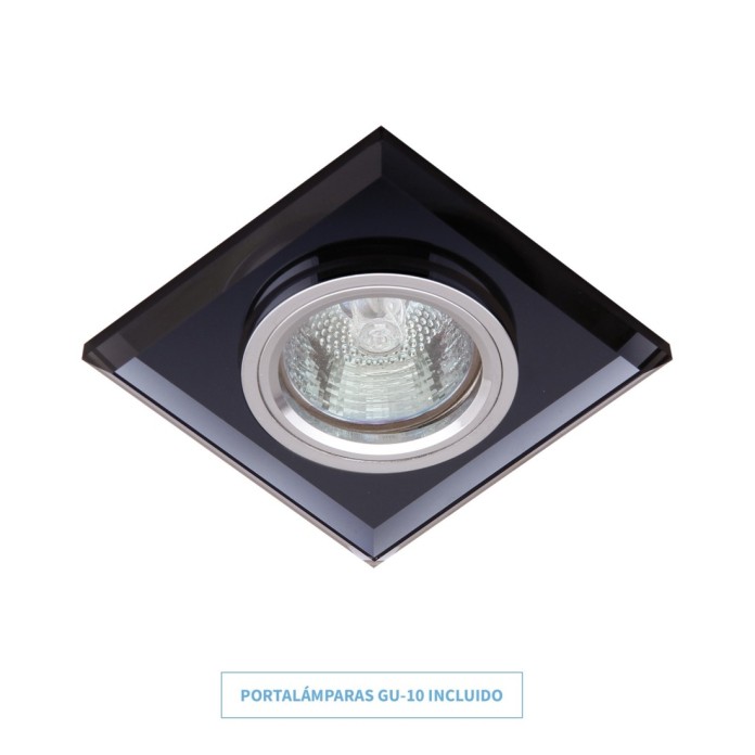 Empotrable cuadrado fijo