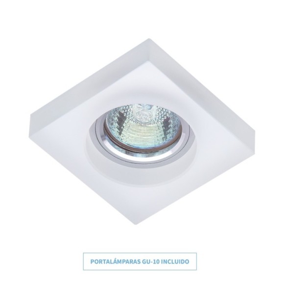 Empotrable cuadrado fijo