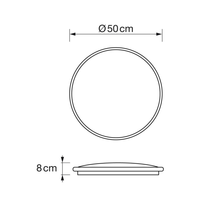 Plafón Trendy 50 Dimable